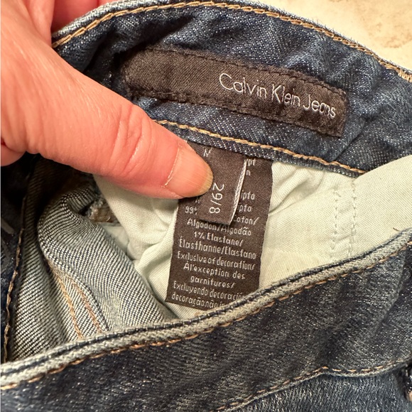 Vintage 2010s Calvin Klein Low Rise Boot Cut Jeans. Size 8 - Picture 5 of 5